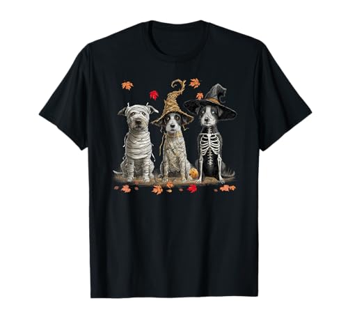 Lustige Yorkshire Ghost Dogs Halloween für Frauen Männer T-Shirt Lustige Yorkshire Ghost Dogs Halloween für Frauen Männer T-Shirt von Three Yorkshire Dog Puppy Halloween Men Women