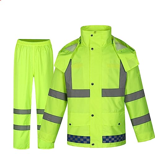 ThreeH Breathable Rain Suits Classic Waterproof Rain Coats Hooded Rainwear Fishing Rain Jacket and Rain Pants von ThreeH