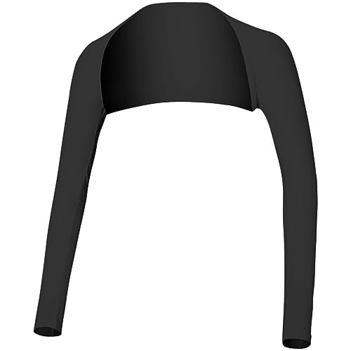 ThreeH Golf Kühlung Schal Ärmel Sonnenschutz UV-beständig komfortabel atmungsaktiv für Frauen heißes Wetter Schwarz von ThreeH