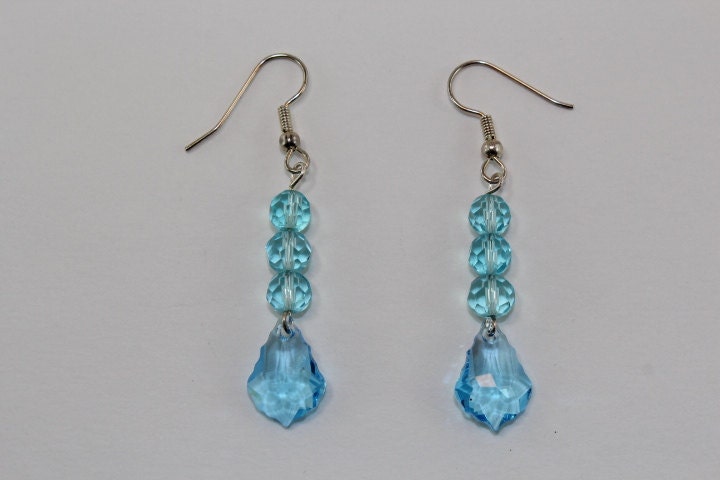 Aquamarin Ohrringe Aquamarin Ohrringe von ThreeHensDesigns