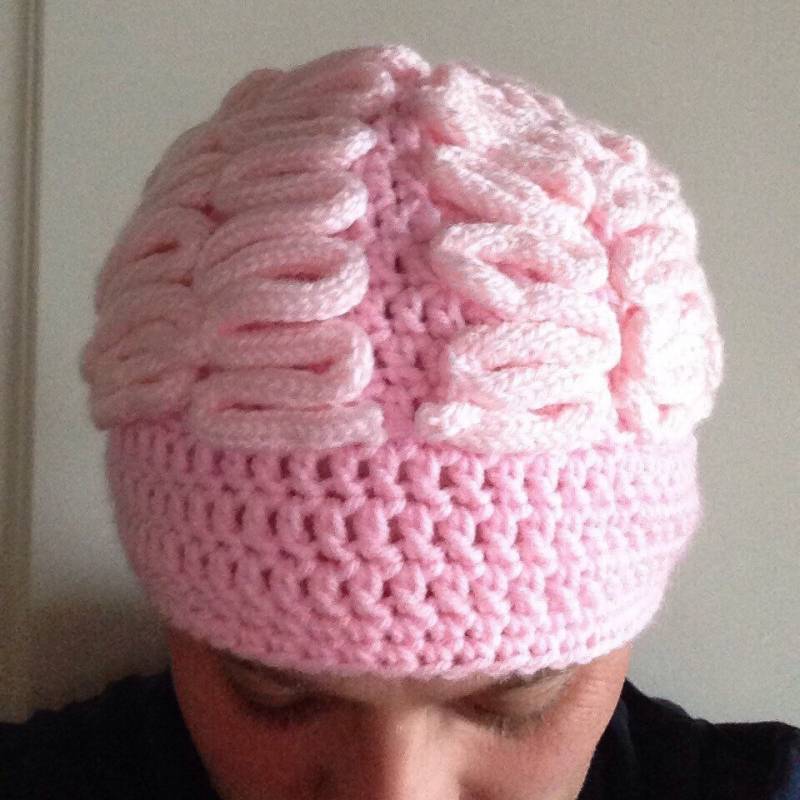 Zombie Gehirne Hut - Zombie-Halloween-Kostüm-Hut Rosa, Zombie-Grün Oder Grau Sie Wählen Die Größe von ThreeLittlePeppers