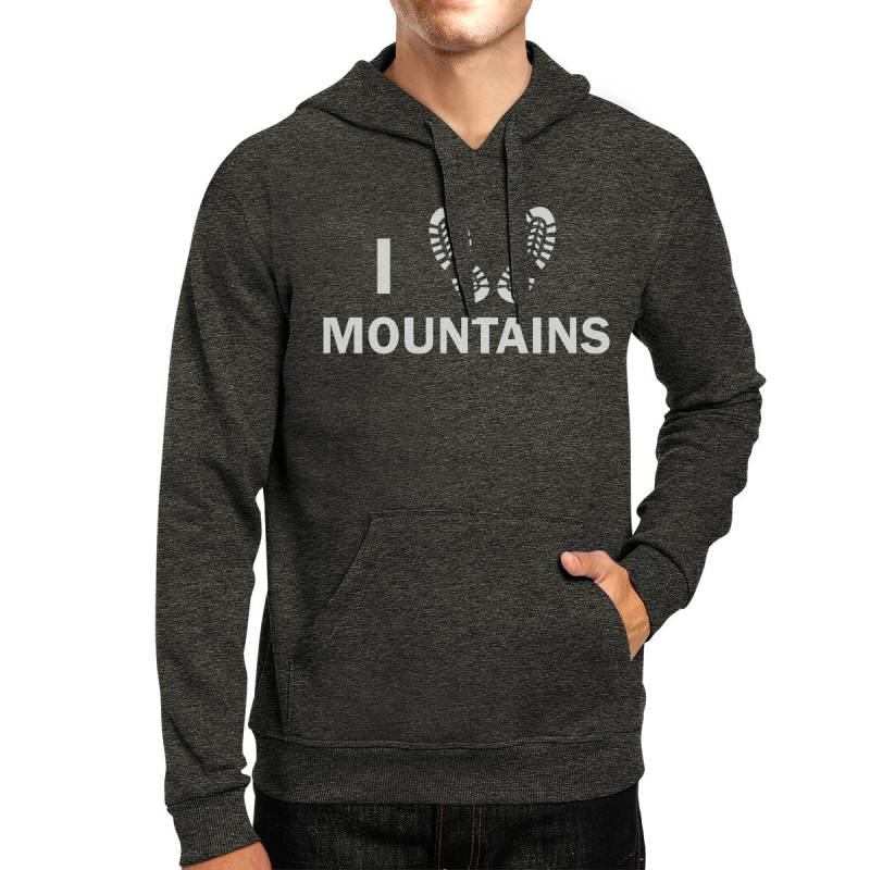 Aussen | Ich Liebe Berge Hoodie [Jhd099] von ThreeSixFiveDesign