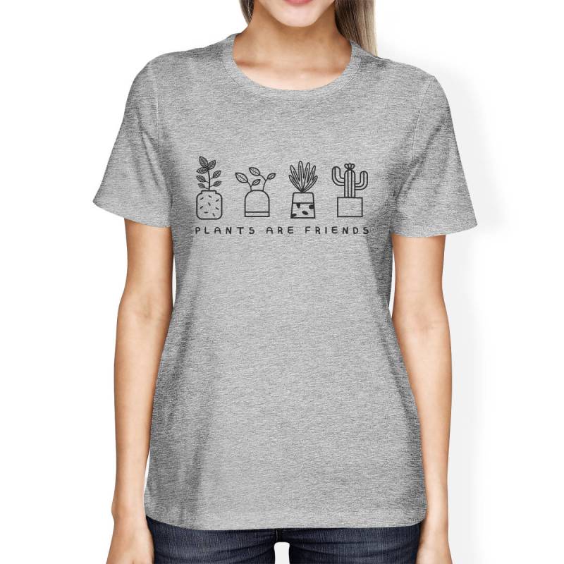 Erden Tag | Plants Are Friends Frauen T-Shirt [Jct268] von ThreeSixFiveDesign