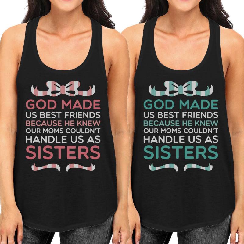 Gott Hat Uns Zu Den Besten Freunden Gemacht Tank Tops von ThreeSixFiveDesign
