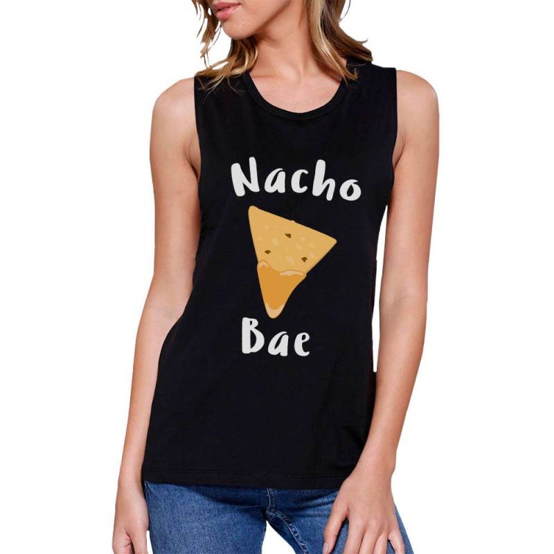 Humor | Nacho Bae Schwarzes Ärmelloses Niedliches Lustiges Trendiges Muskeltop | Jms099Bk Humor | Nacho Bae Schwarzes Ärmelloses Niedliches Lustiges Trendiges Muskeltop | Jms099Bk von ThreeSixFiveDesign