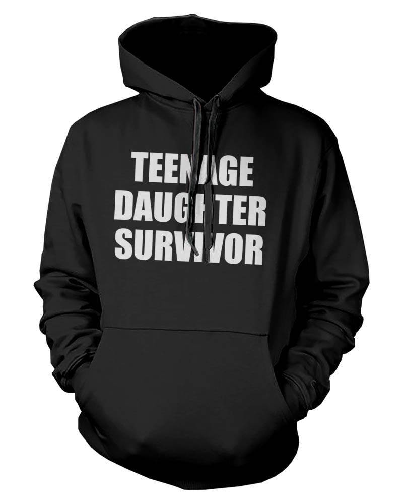 Mama | Tochter Überlebender Kapuzenpullover [Ehd002] von ThreeSixFiveDesign