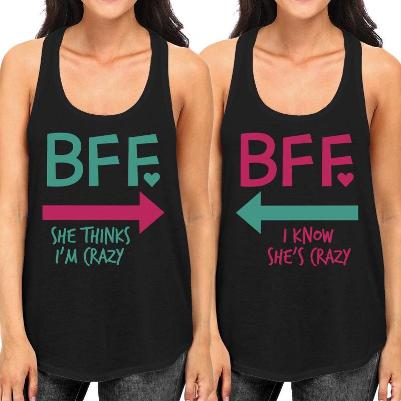 Süße Mint & Pink Best Friend Tank Tops - Passende Bff Tanks | Ftt016 Süße Mint & Pink Best Friend Tank Tops - Passende Bff Tanks | Ftt016 von ThreeSixFiveDesign