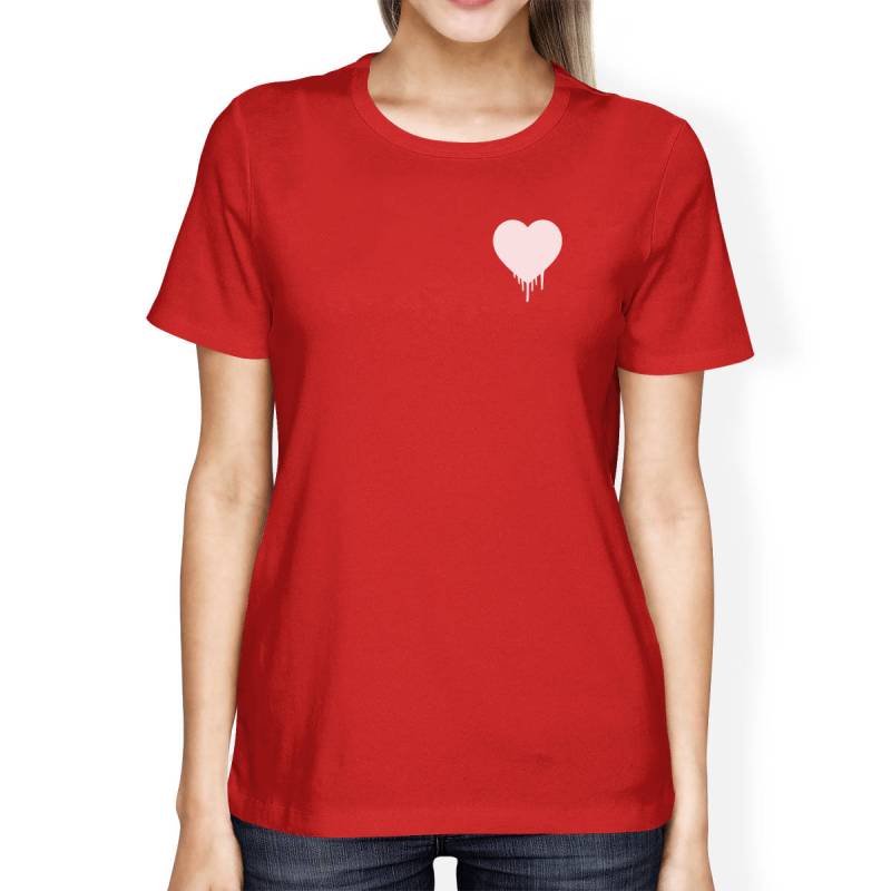 Tasche | Schmelzendes Herz Damen T-Shirt Niedliches Design Geschenke Für Sie [Jct250] von ThreeSixFiveDesign
