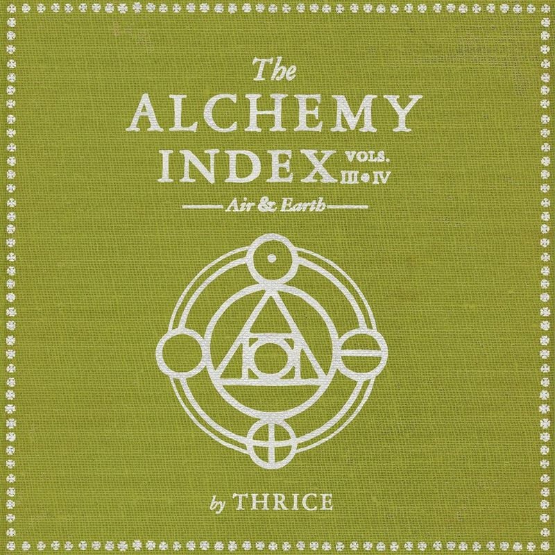 The Alchemy Index Vols. III & IV: Air & Earth von Thrice - 2-LP (Coloured, Limited Edition, Standard) von Thrice