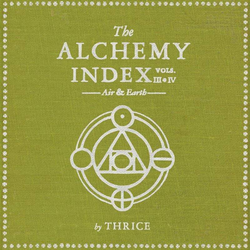 The Alchemy Index Vols. III & IV: Air & Earth von Thrice - 2-LP (Coloured, Limited Edition, Standard) von Thrice