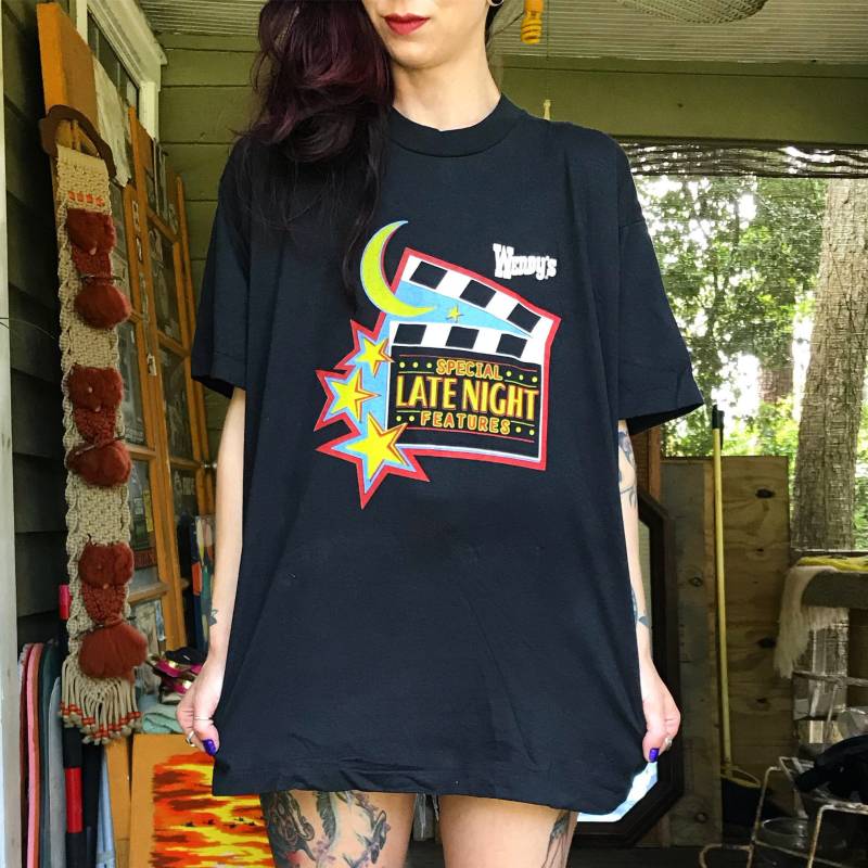 Vintage Single Stitch Wendy's Screen Stars Größe Xl Seltener Stiefel Vintage Single Stitch Wendy's Screen Stars Größe Xl Seltener Stiefel von ThriftShark