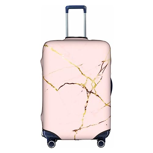 Thril Trolley-Kofferbezug, elastisch, für Damen, Mädchen, Größe L, Rosa, Pink Marble Texture Art1, L von Thril