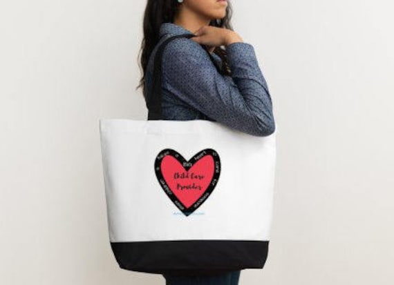 Tote Bag Es Braucht Ein Großes Herz Tote Bag Es Braucht Ein Großes Herz von Thrivingchildcare