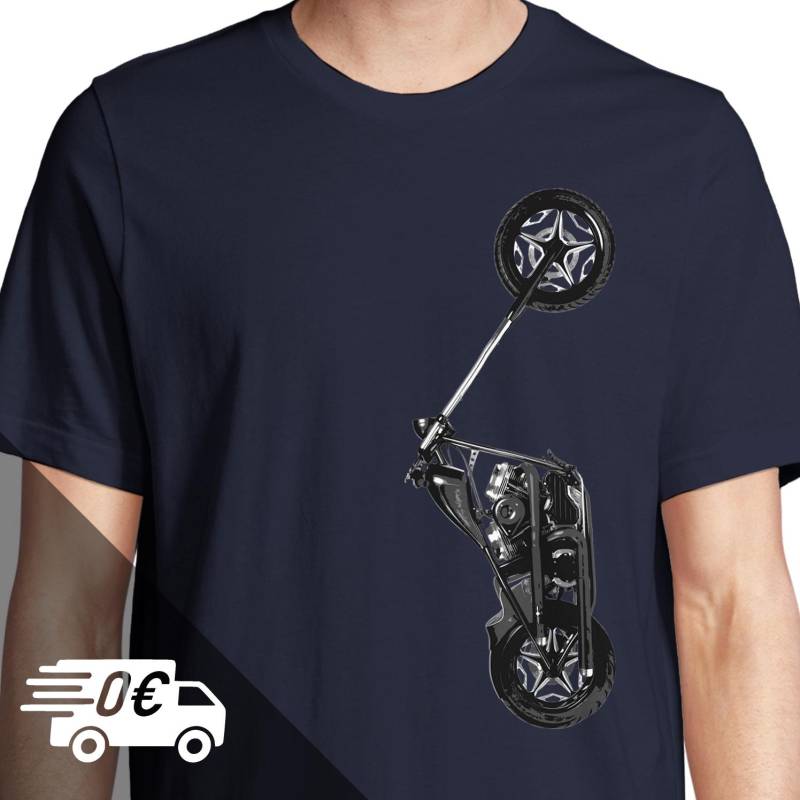 Chopper Up Biker T-Shirt Chopper Up Biker T-Shirt von ThrottleTourette