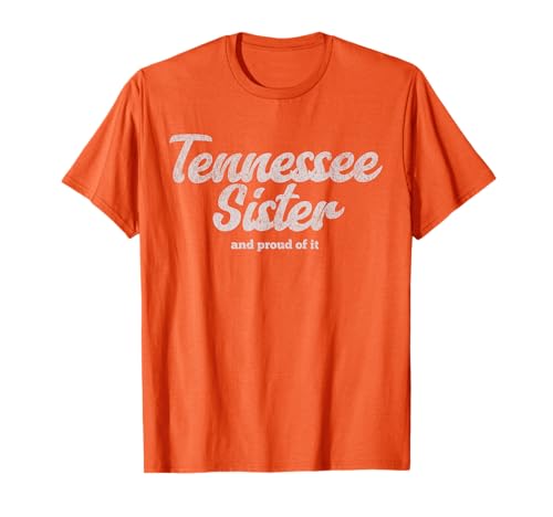 Tennessee Sister Throwback Orange for TN Womens, Girls, Teen T-Shirt Tennessee Sister Throwback Orange for TN Womens, Girls, Teen T-Shirt von Throwback Tennessee Sister TN Gifts and Apparel