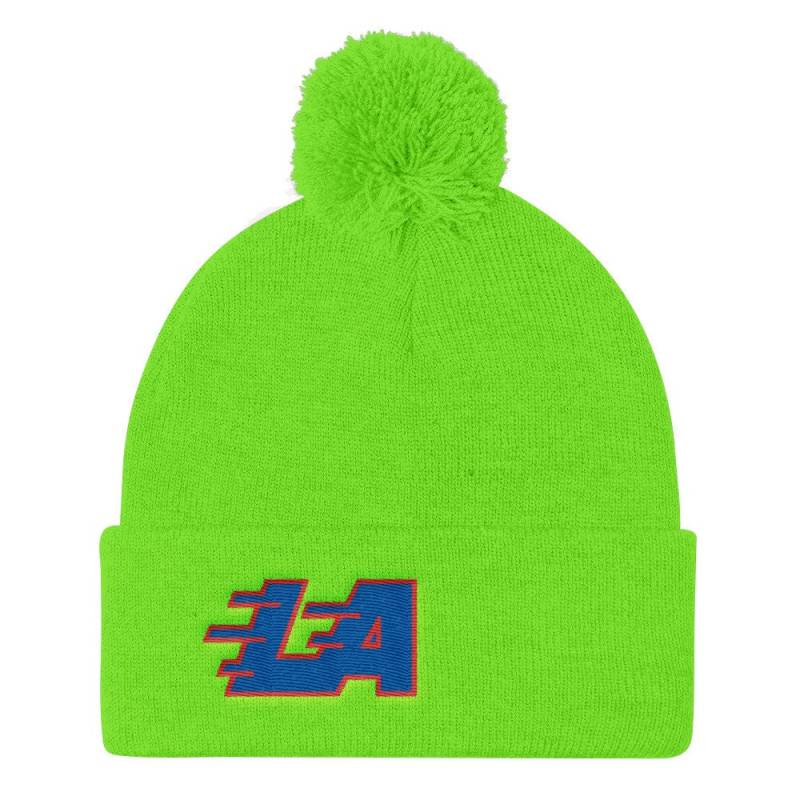 Los Angeles Express Neon Strick Beanie Los Angeles Express Neon Strick Beanie von ThrowbackChampions