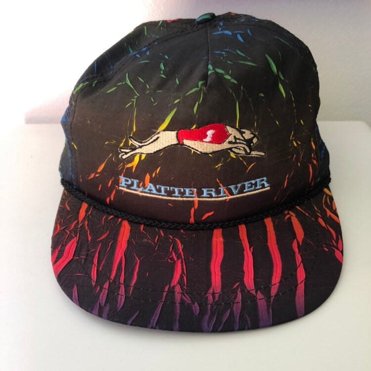 Vintage 80Er Platte River Snapback Hut Vintage 80Er Platte River Snapback Hut von ThrowbackChampions