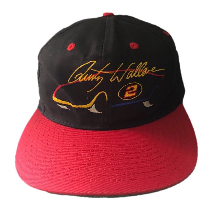 Vintage Rusty Wallace Nascar #2 Miller Light Snapback Hut Vintage Rusty Wallace Nascar #2 Miller Light Snapback Hut von ThrowbackChampions
