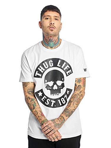 Thug Life Oberteile Herren T-Shirts Weiß L von Thug Life