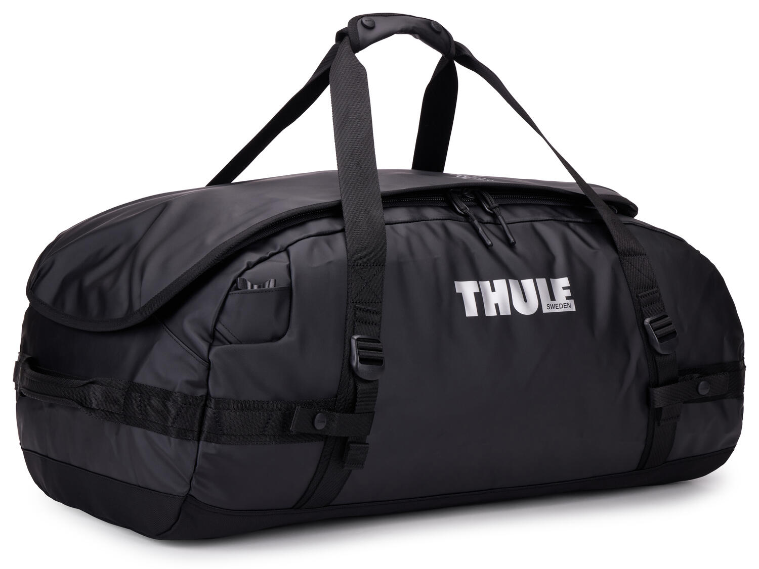 Thule - Thule Chasm Recycled Duffel 70L - Black Schwarz von Thule