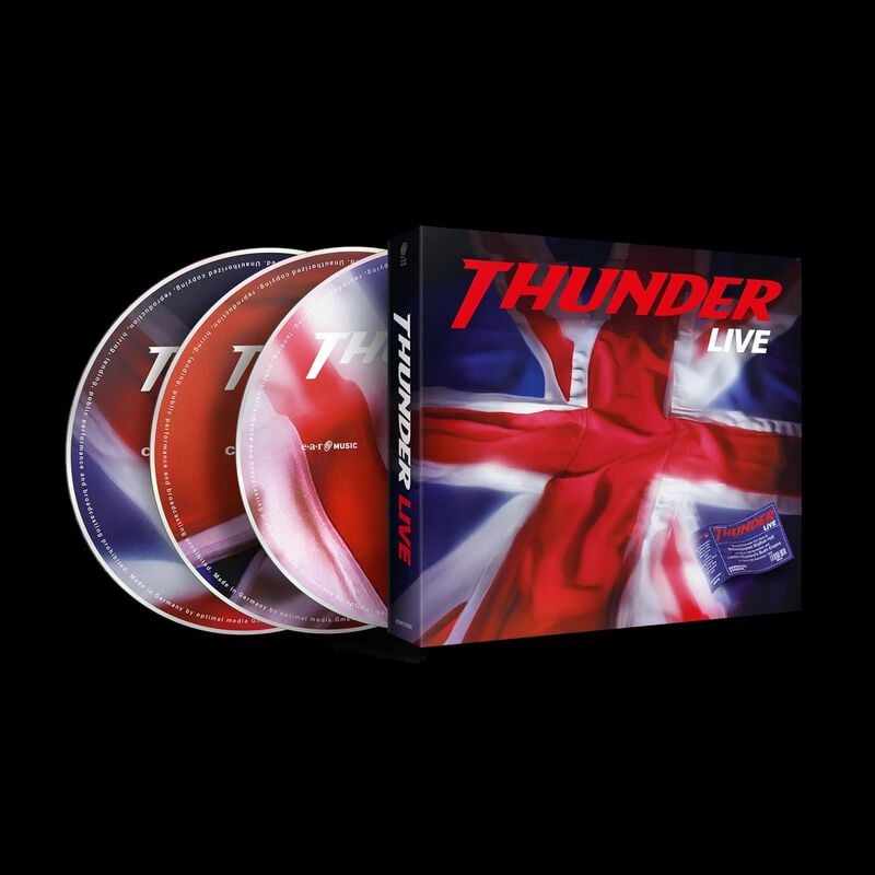 Live von Thunder - 3-CD (Digipak) von Thunder