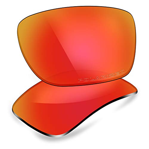 ThunderClap Polycarbonat Ersatzgläser für Oakley Turbine Sonnenbrillen OO9263 - Rot polarisiert von ThunderClap