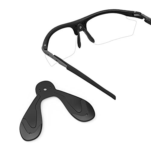 ThunderClap Nasenpads Nasenstücke Ersatz für Rudy Project Genetyk Sonnenbrille, Schwarz , Rudy Project Genetyk von ThunderClap