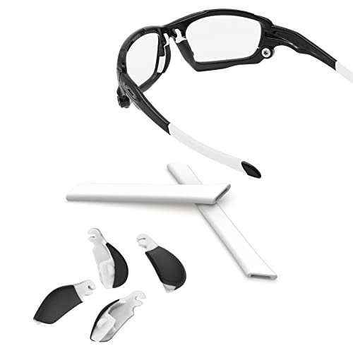 ThunderClap Nasenpads und Ohrsocken, Gummi-Set für Oakley Split Jacket/Split Jacket belüftete Sonnenbrille, weiß, Split Jacket/Split Jacket Vented ThunderClap Nasenpads und Ohrsocken, Gummi-Set für Oakley Split Jacket/Split Jacket belüftete Sonnenbrille, weiß, Split Jacket/Split Jacket Vented von ThunderClap