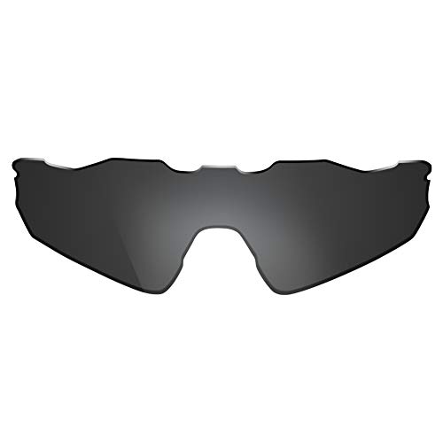 ThunderClap POLARIZED Ersatzgläser für Oakley Radar EV Pitch Sonnenbrille OO9211, Außenmaterial: Schwarz – polarisiert, onesize von ThunderClap