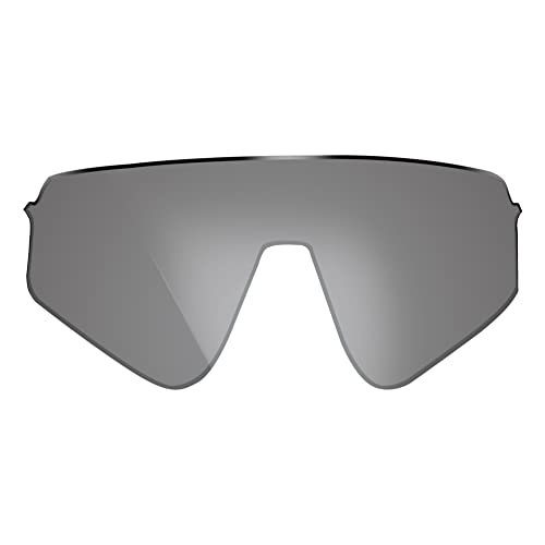 ThunderClap Polarisierte Ersatzgläser für Oakley Sutro Lite Sweep Sonnenbrille, Ultimatives Grau – polarisiert, Sutro Lite Sweep von ThunderClap