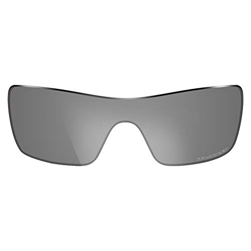 ThunderClap Polycarbonat Ersatzgläser für Oakley Batwolf Sonnenbrillen OO9101 - Titan polarisiert von ThunderClap