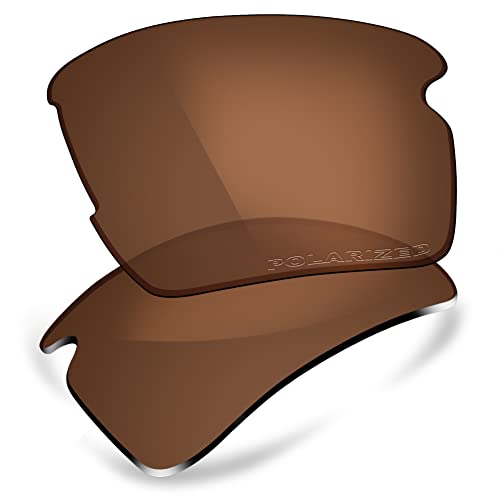 ThunderClap Polycarbonat Ersatzgläser für Oakley Flak 2.0 XL Sonnenbrillen OO9188 - Braun polarisiert ThunderClap Polycarbonat Ersatzgläser für Oakley Flak 2.0 XL Sonnenbrillen OO9188 - Braun polarisiert von ThunderClap