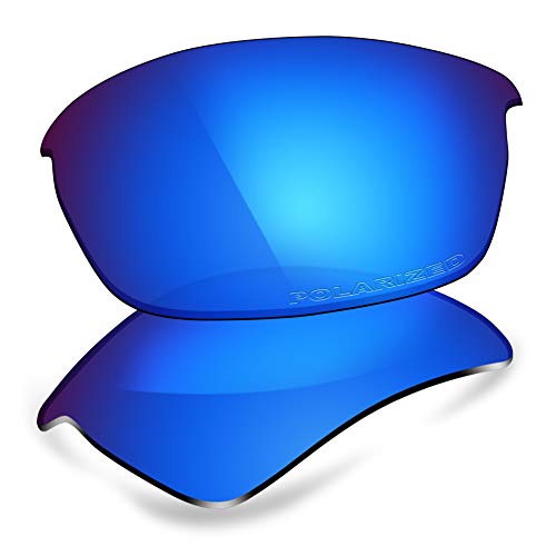 ThunderClap Polycarbonat Ersatzgläser für Oakley Flak Jacket Sonnenbrillen - Blau polarisiert von ThunderClap