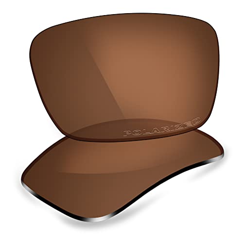ThunderClap Polycarbonat Ersatzgläser für Oakley Fuel Cell Sonnenbrillen OO9096 - Braun polarisiert von ThunderClap