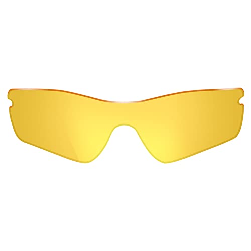 ThunderClap Polycarbonat Ersatzgläser für Oakley Radar Path Sonnenbrillen - Transparent Gelb Anti-Beschlag von ThunderClap