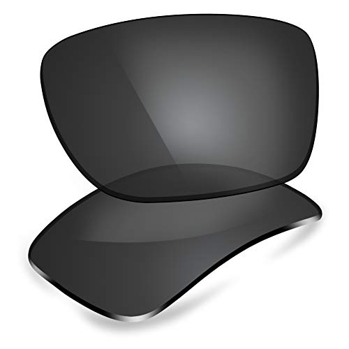 ThunderClap Polycarbonat Ersatzgläser für Oakley Turbine Sonnenbrillen OO9263 - Schwarz von ThunderClap