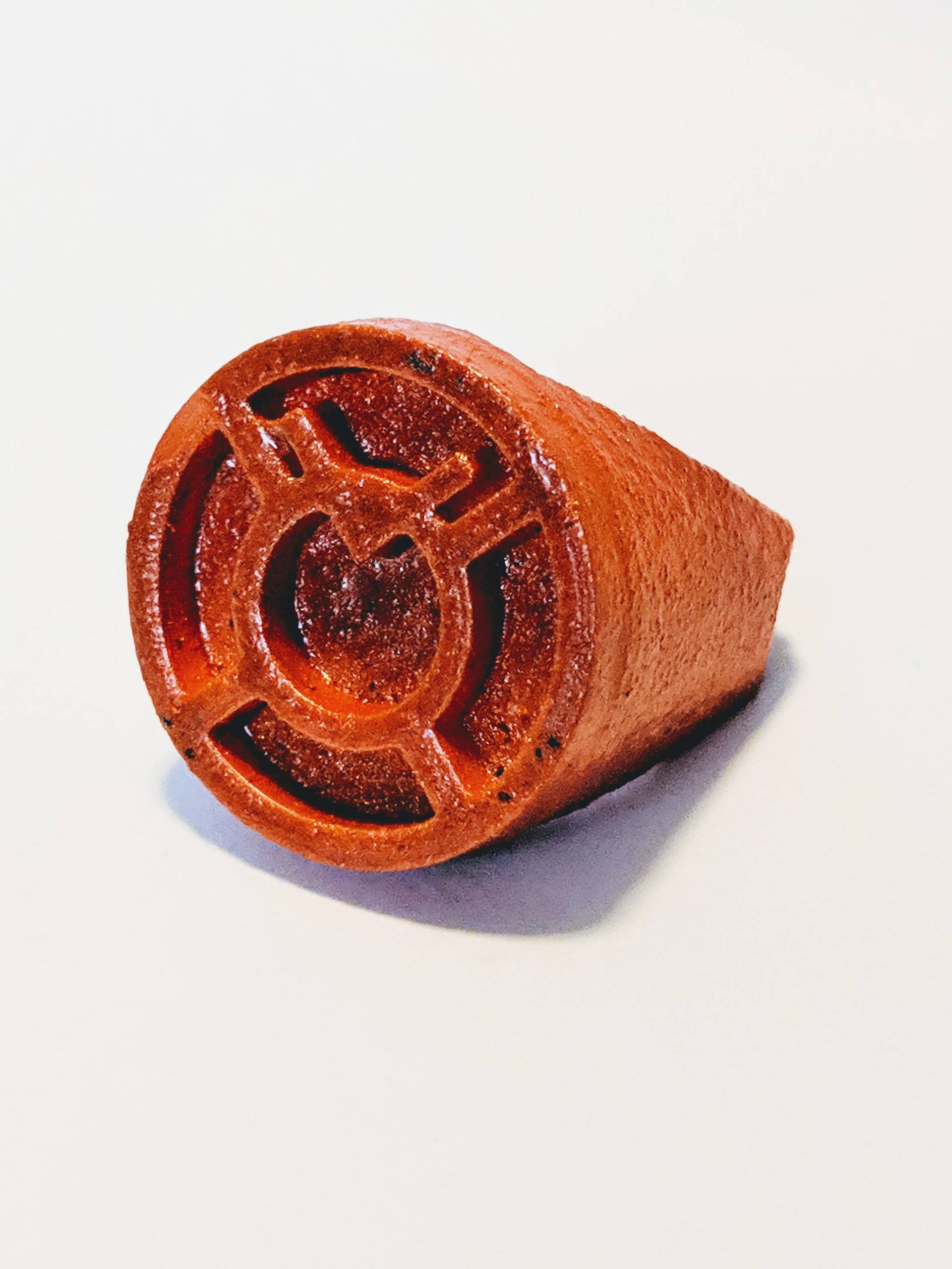 3D Gedruckt Orange Laterne Korps Ring Der Gier 3D Gedruckt Orange Laterne Korps Ring Der Gier von ThunderProps3DShop