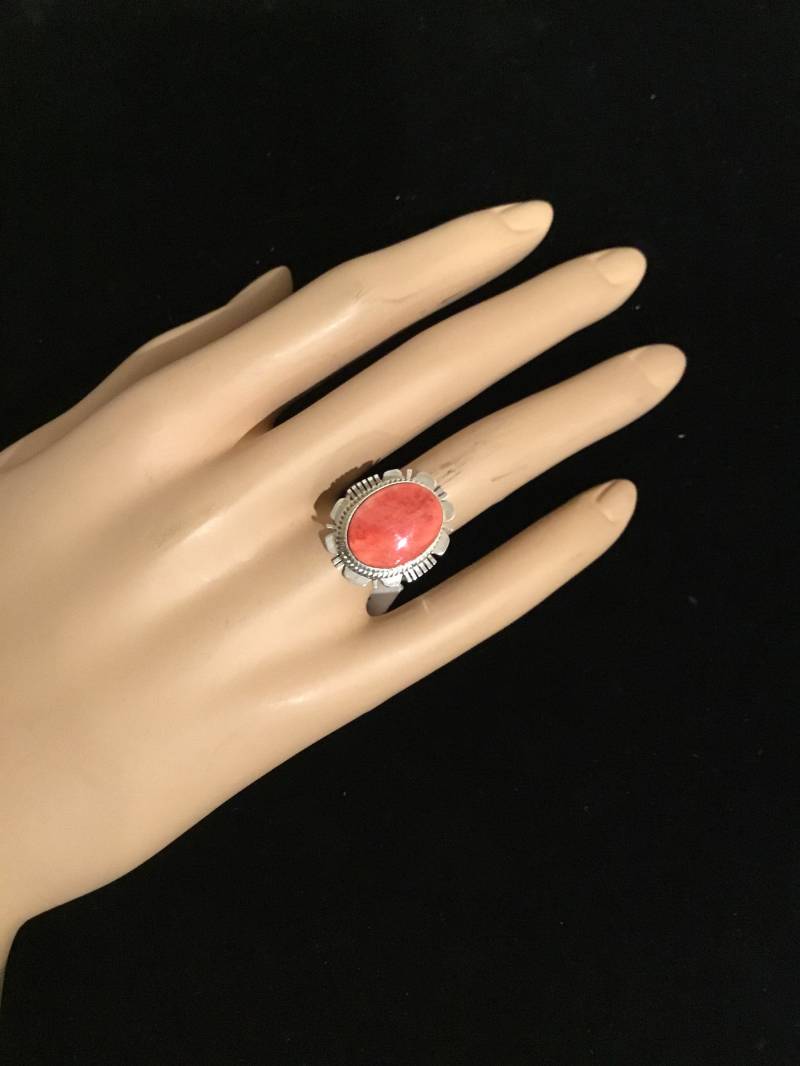Frauenspinny Oyster Ring von ThunderbirdTradingUS