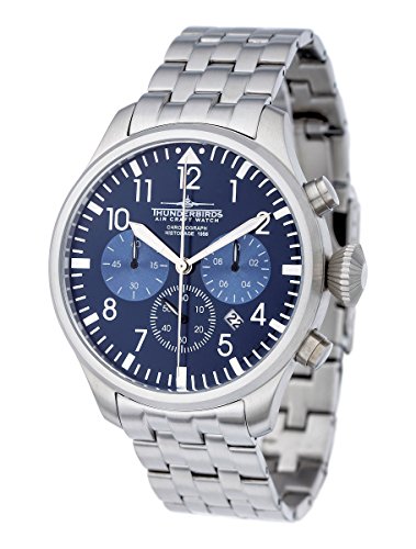 Thunderbirds XL Herrenuhr TB1076-04 Flieger Chronograph blau Thunderbirds XL Herrenuhr TB1076-04 Flieger Chronograph blau von Thunderbirds