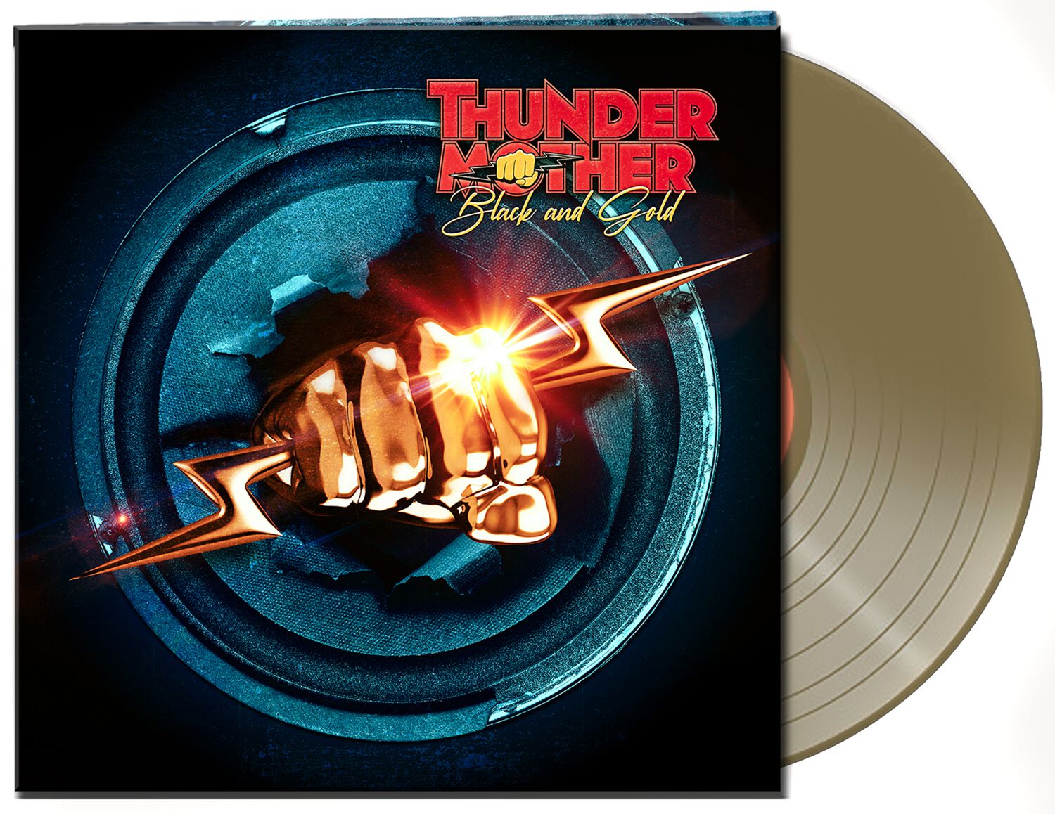 Thundermother Black and gold LP goldfarben von Thundermother