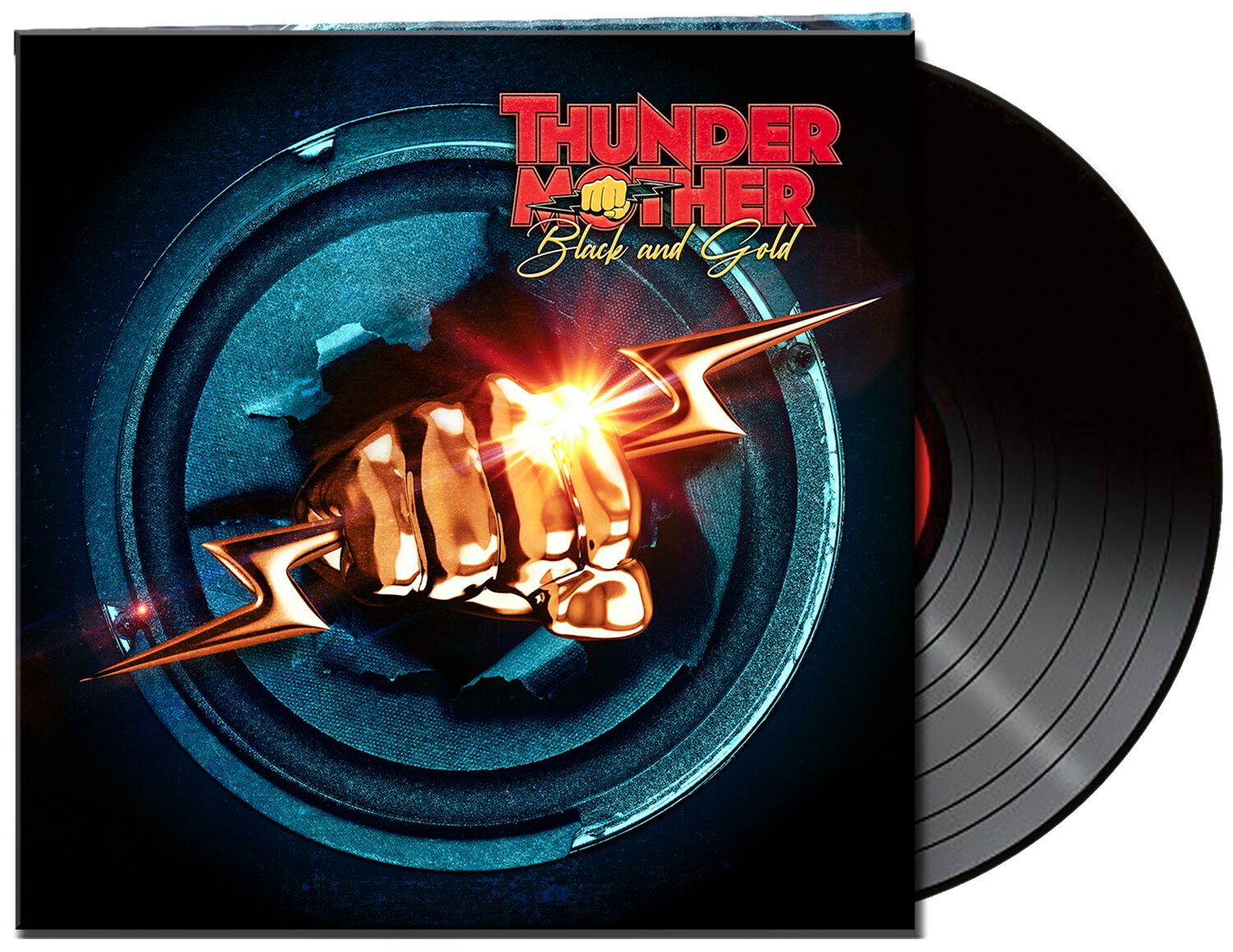 Thundermother Black and gold LP schwarz von Thundermother