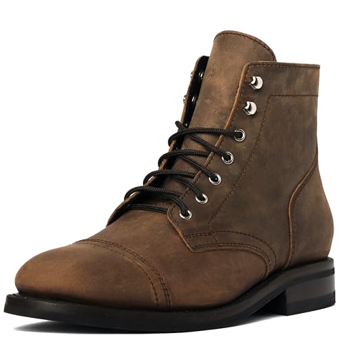 Thursday Boot Company Captain Herren Schnürstiefel, Gebranntes Kupfer, 41 EU von Thursday Boot Company