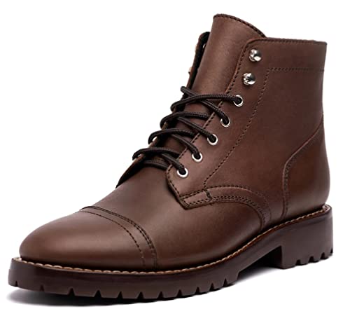 Thursday Boot Company Captain Herren Schnürstiefel, Whiskey - Lug, 41.5 EU von Thursday Boot Company