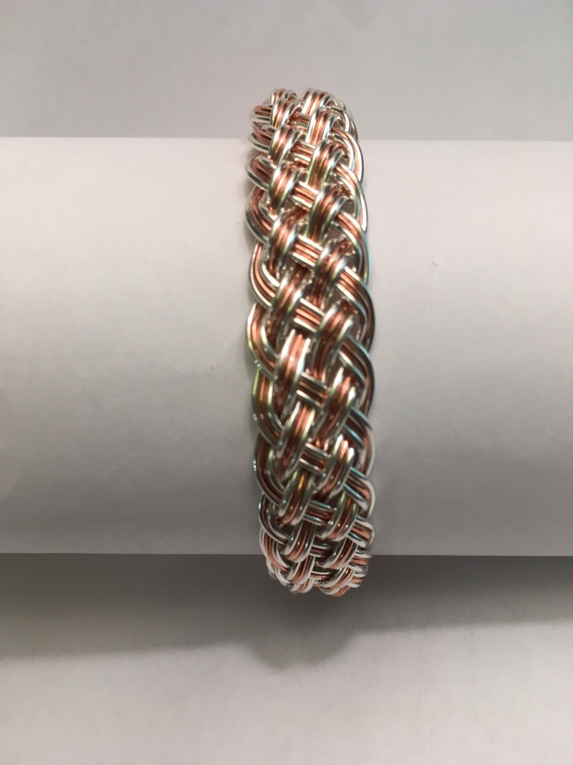 Midwidth Triple Woven Mixed Manschette von ThyWovenPeacock