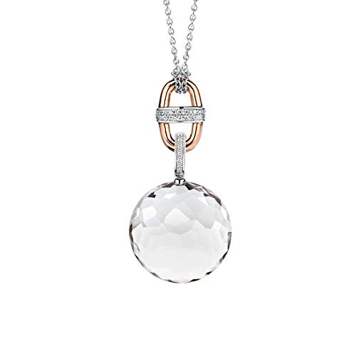 TI SENTO - Milano 3912ZR zilveren collier met zirkonia hanger von Ti Sento Milano