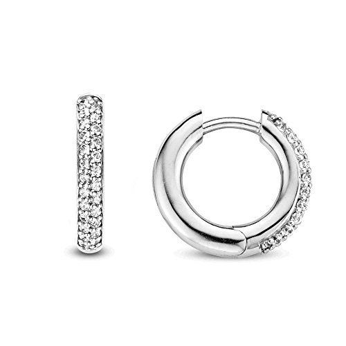 TI SENTO Milano Ohrringe aus rhodiniertem Sterlingsilber - 7248ZI von Ti Sento Milano