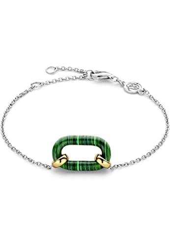 Ti Sento - Milano Damen-Armband 925er Silber Farbstein One Size Grün 32024033 Ti Sento - Milano Damen-Armband 925er Silber Farbstein One Size Grün 32024033 von Ti Sento - Milano