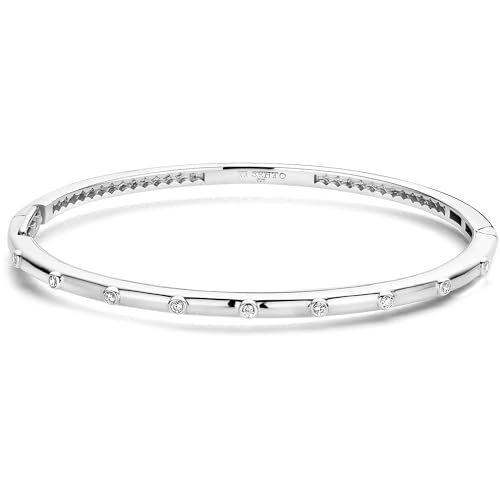 Ti Sento - Milano Damen-Armreif 925er Silber Zirkonia One Size Silber 32025354 Ti Sento - Milano Damen-Armreif 925er Silber Zirkonia One Size Silber 32025354 von Ti Sento Milano