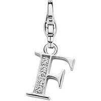 Ti Sento Charm 925 Silber Bedel Letter F von Ti Sento