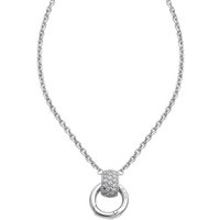 Ti Sento Collier 42 cm 925 Silber mit Clipring für Charms von Ti Sento